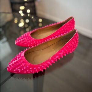 1:1 Christian Loubutin Pigalle Spikes Like Flats